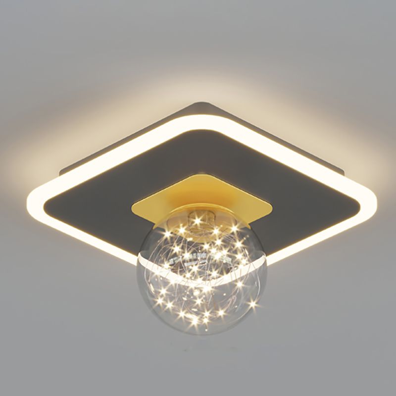 Lampe encastrée moderne à 2 têtes, plafonnier LED Gypsophila pour chambre à coucher