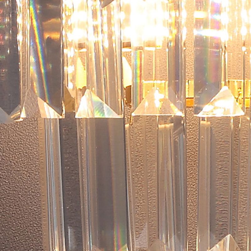 Kristallgeometrische Schatten Wandleuchte moderne Wandhalterung Leuchte in Messing