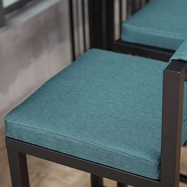 1/7 Pieces Counter Height Set Rectangular Industrial Bar Stool and Table Set