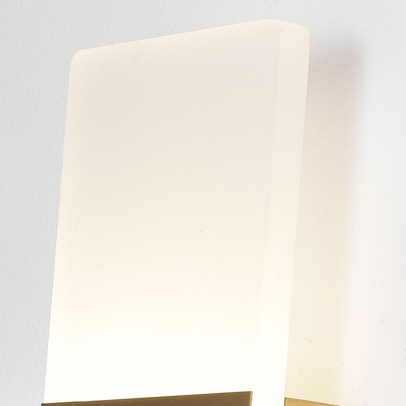 2-Light Wall Sconce Light Modern Metal Wall Sconce Lighting in Gold