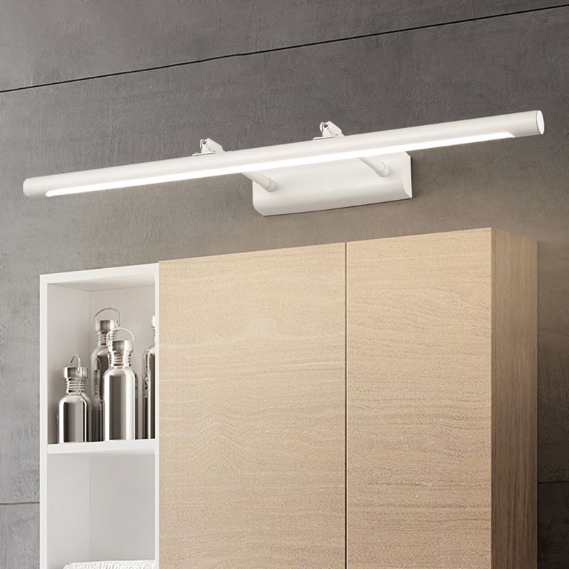 Modern Style Strip Vanity Lighting Fixtures Metal 1 Light Vanity Wall Sconce