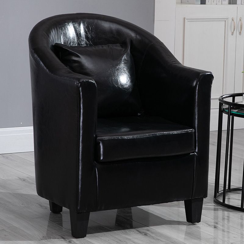 Armchair Chair 26.3" L x25.5" W x35.4" H Chair with Basic Four Legs
