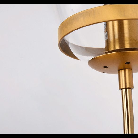 Globe Wandleuchte moderne minimalistische Glas 1 Lichtleuchten