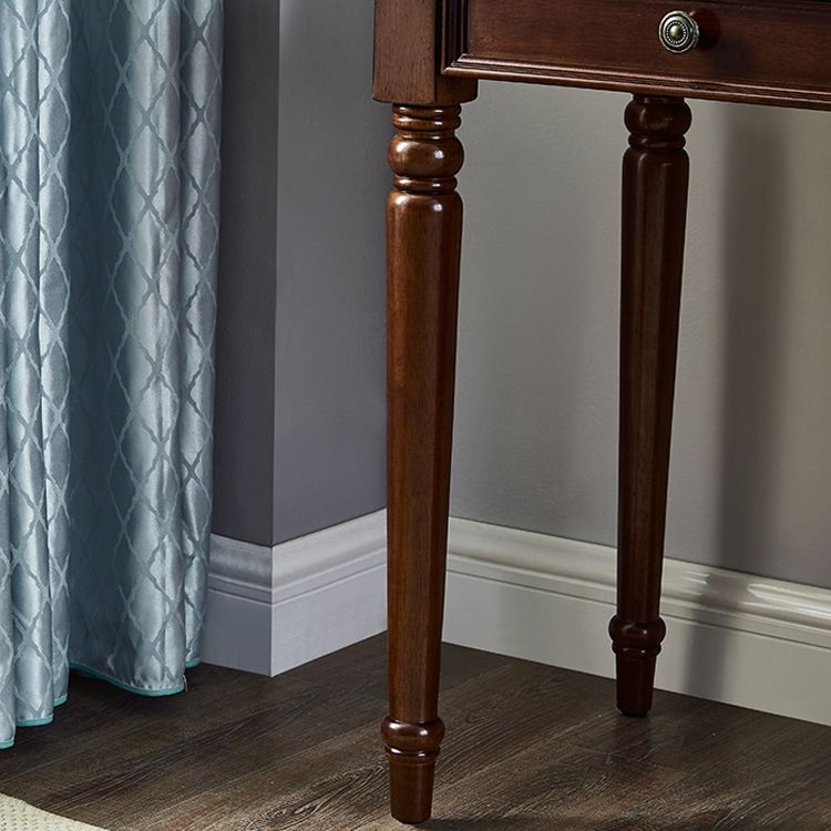 Bedroom Vanity Makeup Dressing Table Stool Set Wooden Vanity Set