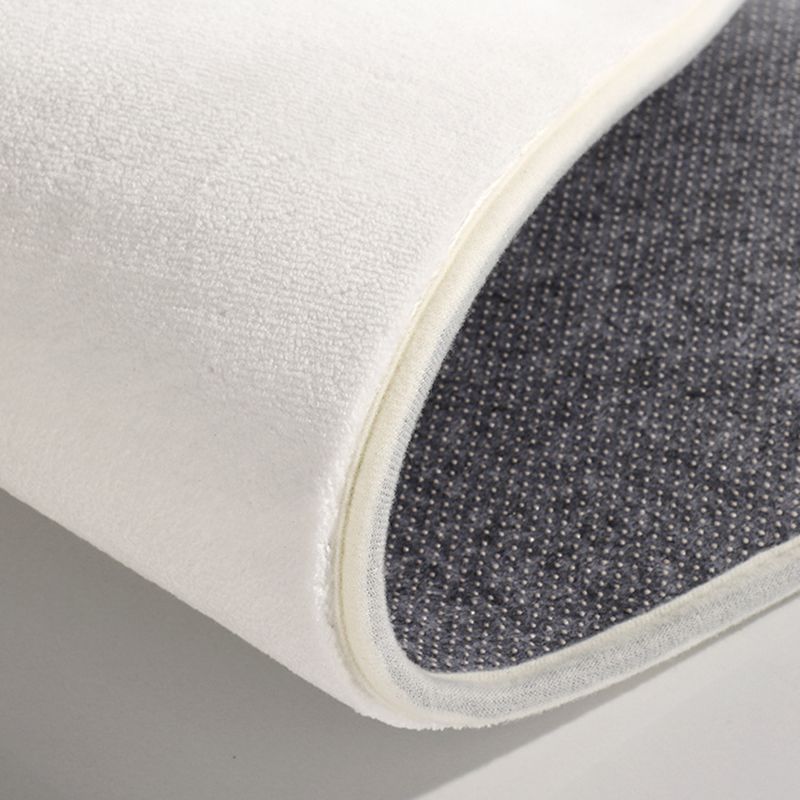 Modern Khaki Carpet Stripe Print Rug Polyester Stain Resistant Living Room Area Rug