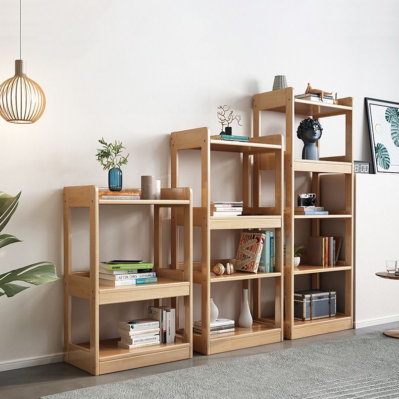 Open Shelf Storage and Display Shelves Bookcase Modern Wooden Bookshelf for Living Room