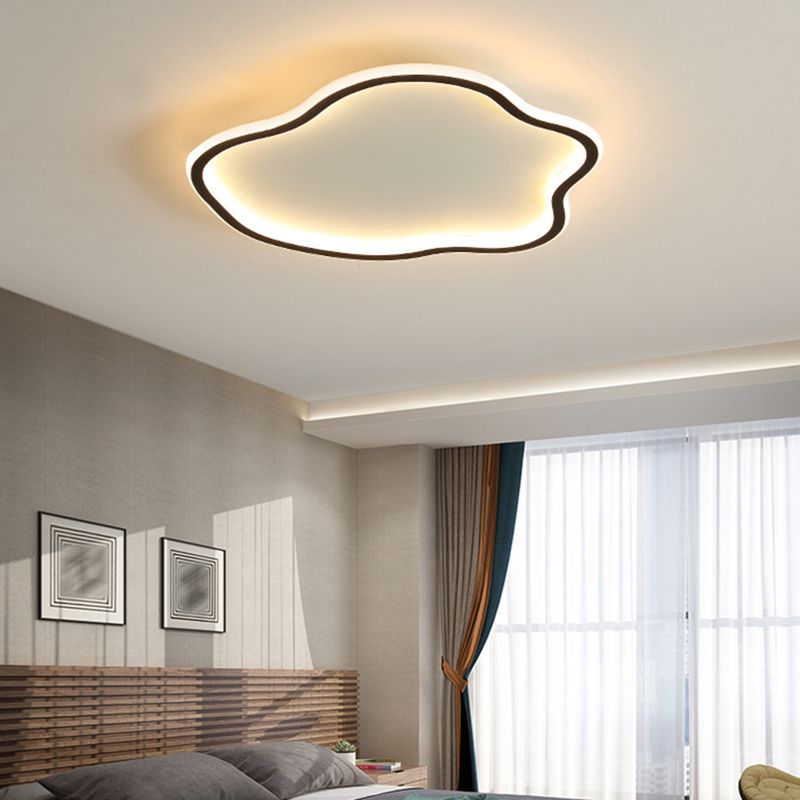 Plafonnier LED moderne en métal de Style nordique, éclairage proche du plafond, luminaire décoratif de plafond, idéal pour une chambre à coucher