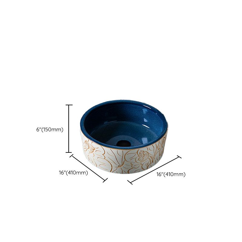 Porcelain Trough Bathroom Sink Modern Circular Trough Bathroom Sink
