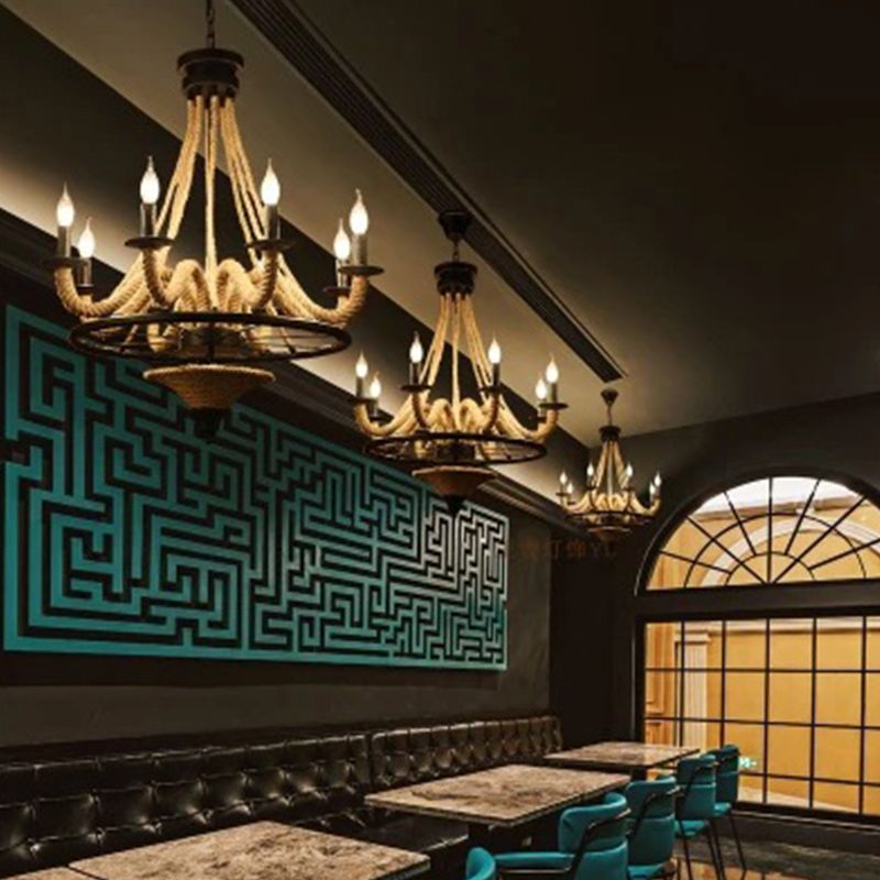 Plafond de lustre de pendentif industriel