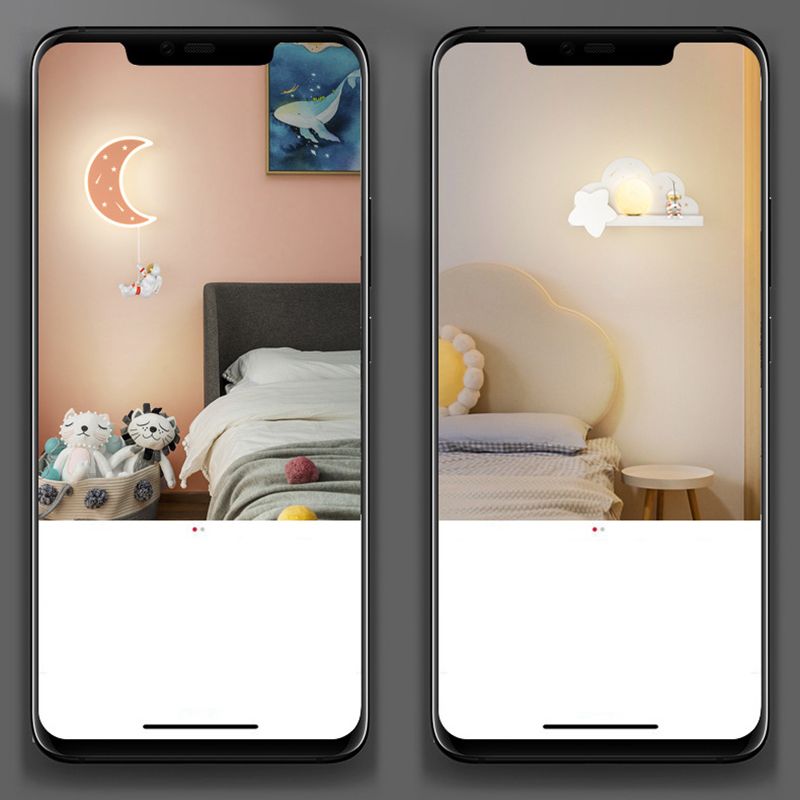 Contemporary Wall Light Creative LED Wall Light Sconce for Kids' Room