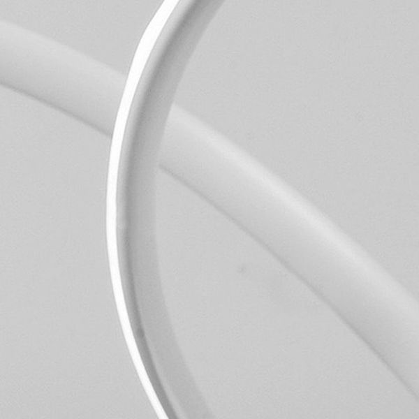 Modern Style Spiral Ceiling Pendant Light 1-Light Aluminum Suspended Lighting Fixture