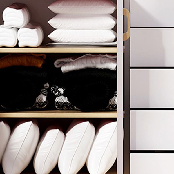 13.26-inch Width Modern Storage Chest Manufactured Wood Storage Chest Dresser