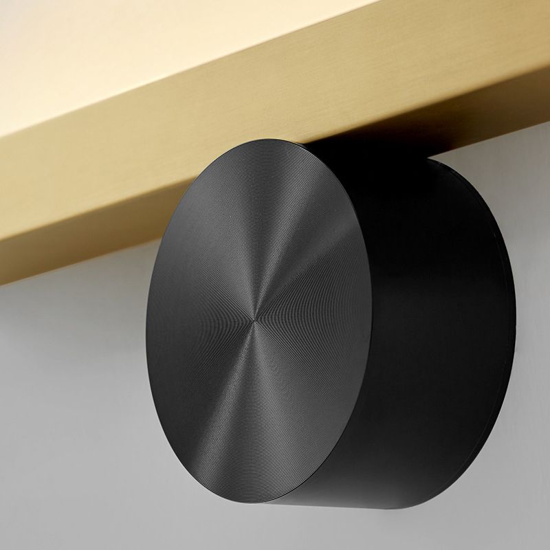 Metal Linear Shaped LED Wall Mount Light Modern Gold Sconce Light Fixture for Corridor