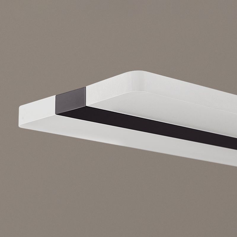 LED Simple Island Lamp Moderner Rechteck -Anhängerleuchte für Esszimmer