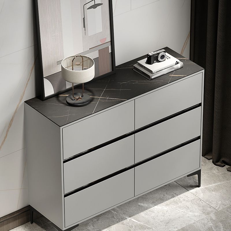 15.6-inch Width Modern Storage Chest Stone Storage Chest Dresser