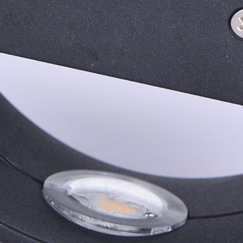 Geometrische Form Metallwandbeleuchtung moderne Stil 2 Lichter Wandleuchten