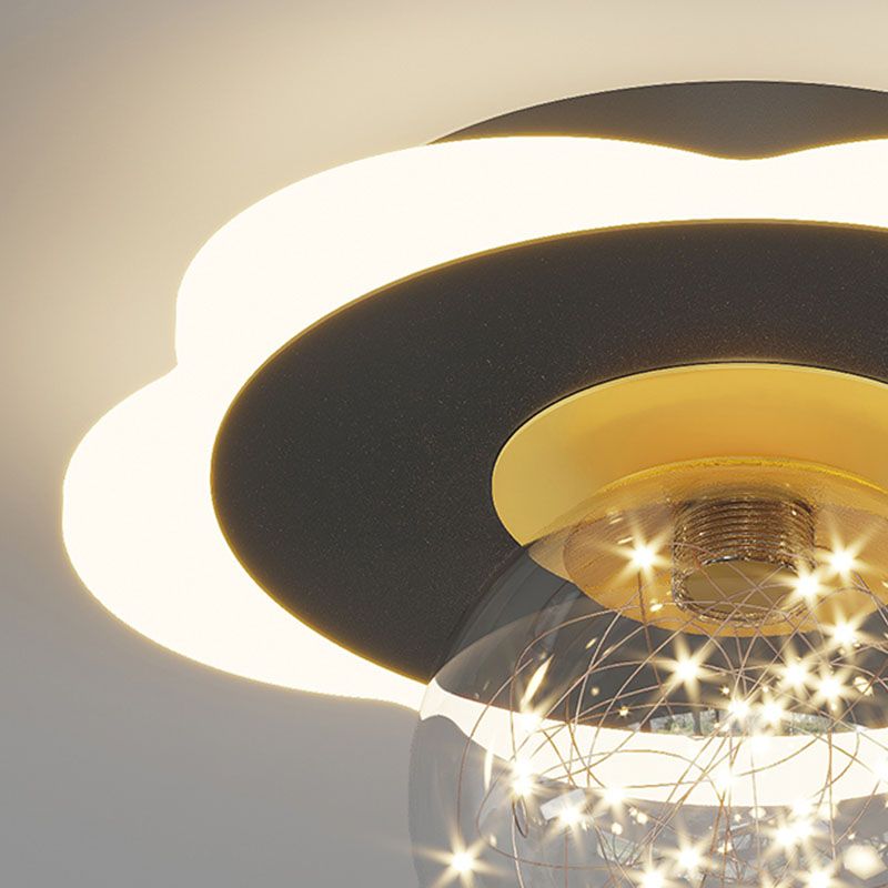 Spherical Flush Mount Ceiling Lights Modern Flush Mount Ceiling Lights