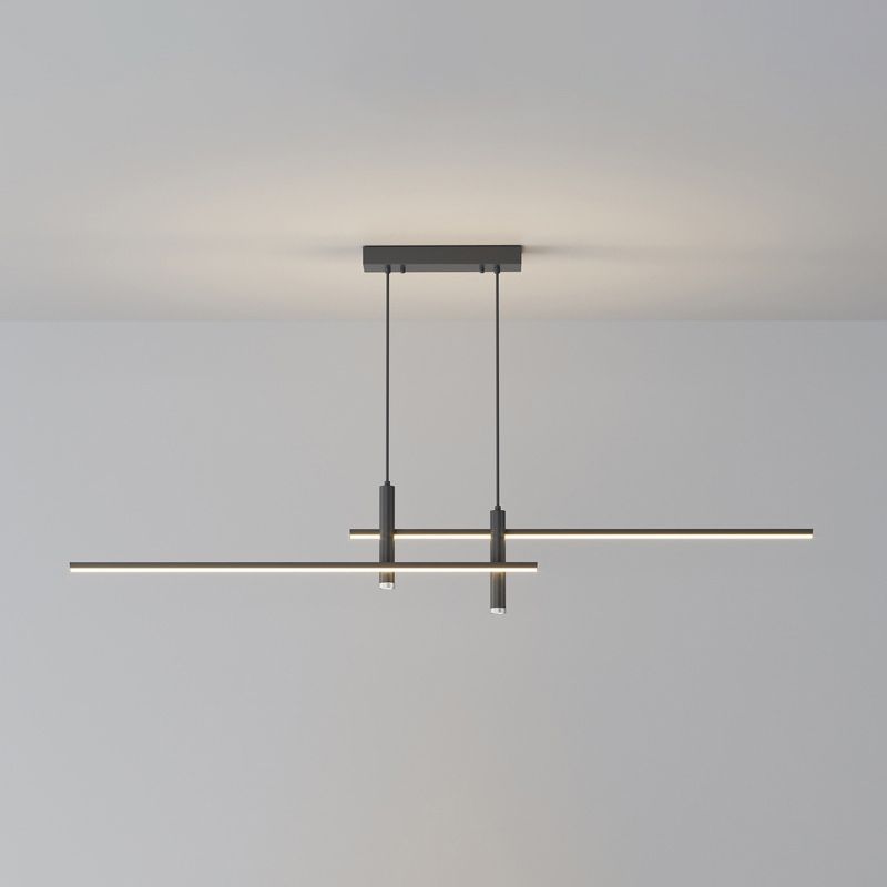 47.5/35.5 Long Hanging Pendant Lights Simplicity Island Lamps for Living Room Dinning Room
