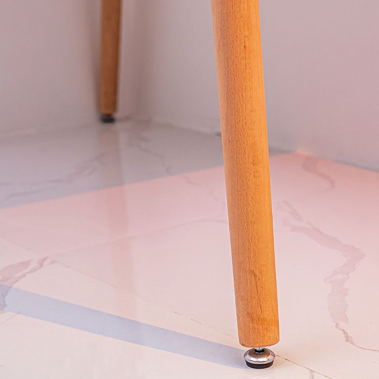 Mesa de comedor estándar industrial de MDF, mesa de comedor de cocina con 4 patas