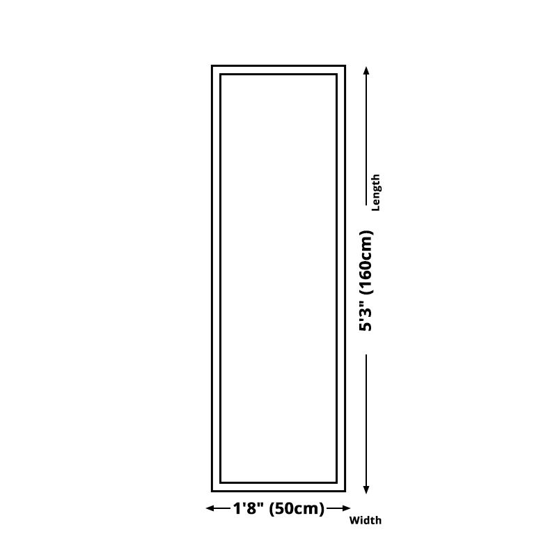 Green Modern Carpet Polyester Plant Carpet Non-Slip Backing Area Carpet for Living Room