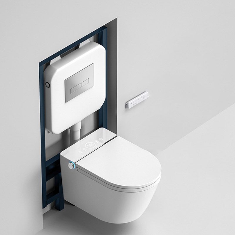Modern 1-Piece Toilet In-Wall Urine Toilet with Slow Close Seat for Washroom