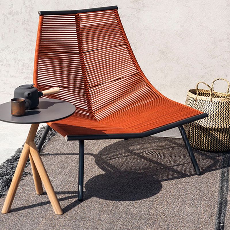 Contemporary Style Rattan Rocking Chair Indoor Rocking Chair for Living Room