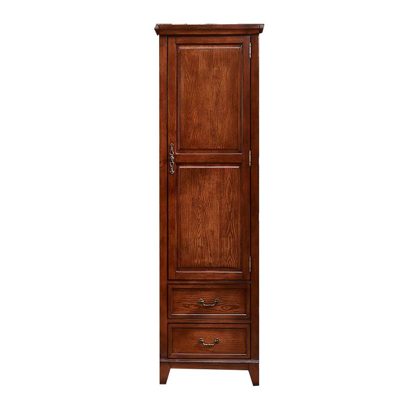 French Country Style Wardrobe Armoire Wooden Wardrobe for Bedroom