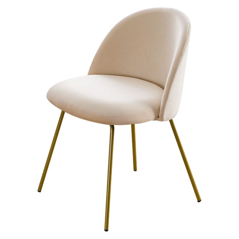 Flannel Scandinavian Western Restaurant Side Chair Parsons Matte Finish Dining Chair