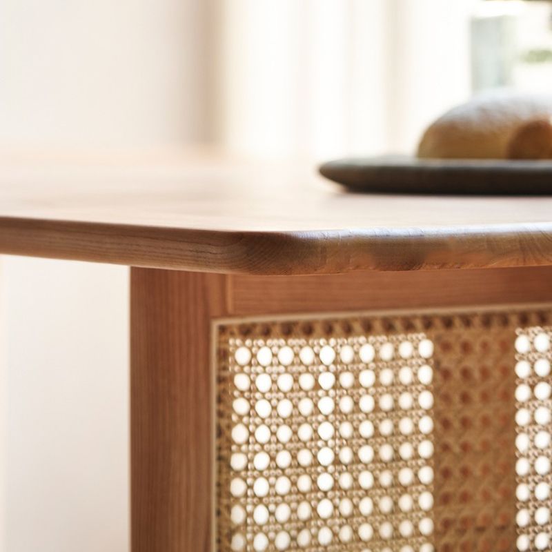 Modern Dining Set 1/2/4 Pcs Solid Wood Dining Table and Windsor Chairs