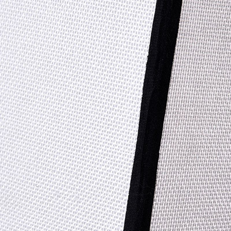 1 Light Geometric Wall Mount Light Modern Fabric Wall Lamp for Bedroom