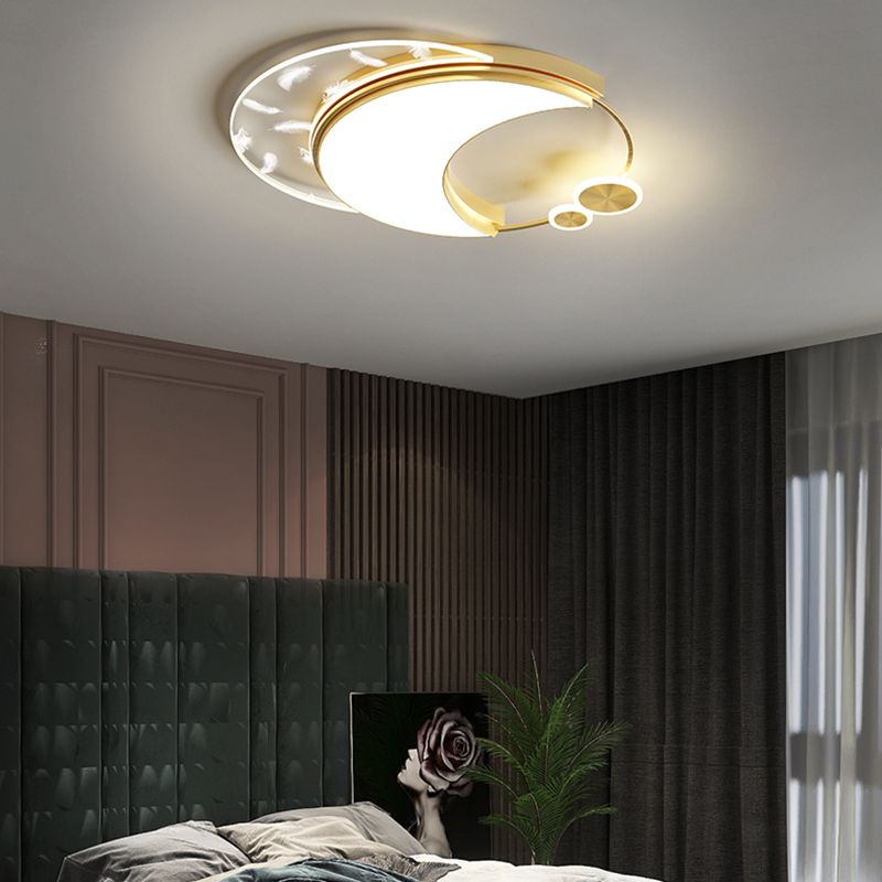 Moderne inbouwlamp ronde LED-plafondlamp voor woonkamer eetkamer