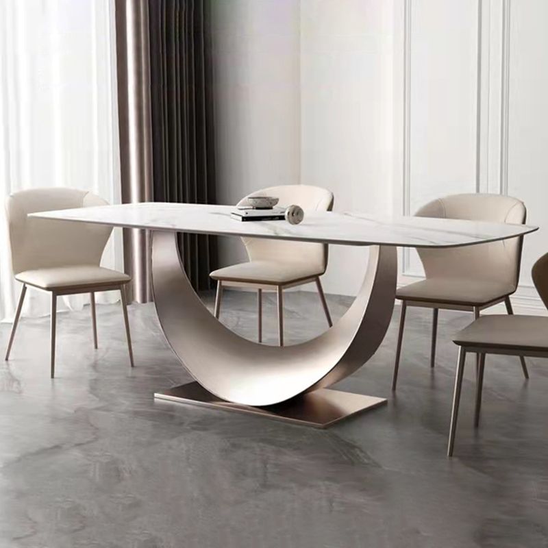 Designer Style Home Dinette Set 1/4/5/6 Pieces Sintered Stone Dining Set
