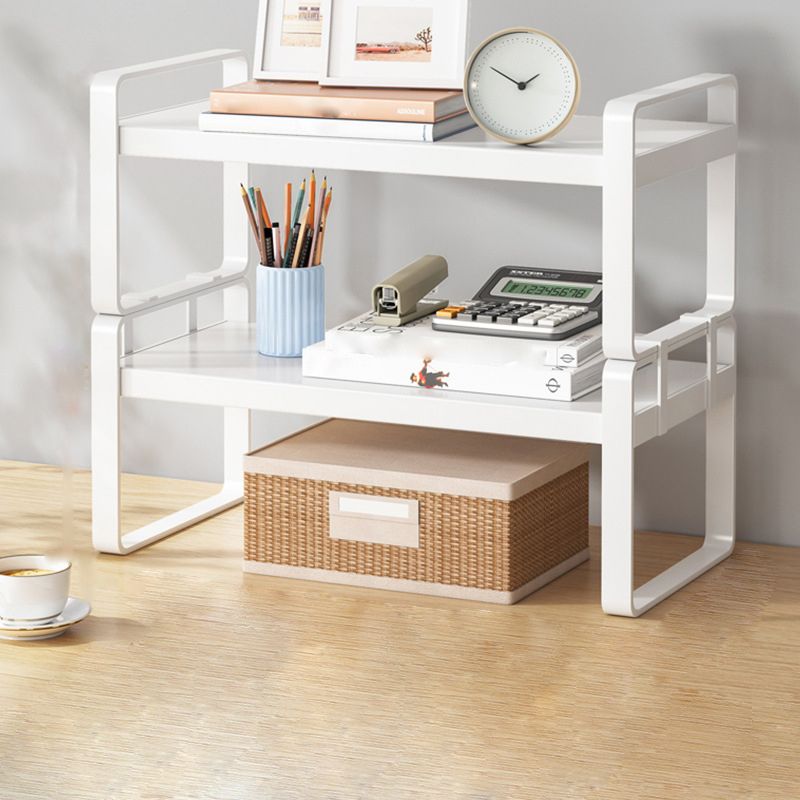 Modern Open Shelf Bookcase Metal Etagere Book Shelf for Study Room