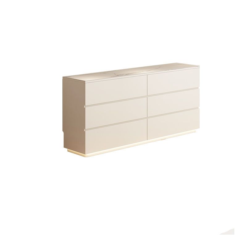 13.65-inch W Contemporary Storage Chest Stone Storage Chest Dresser