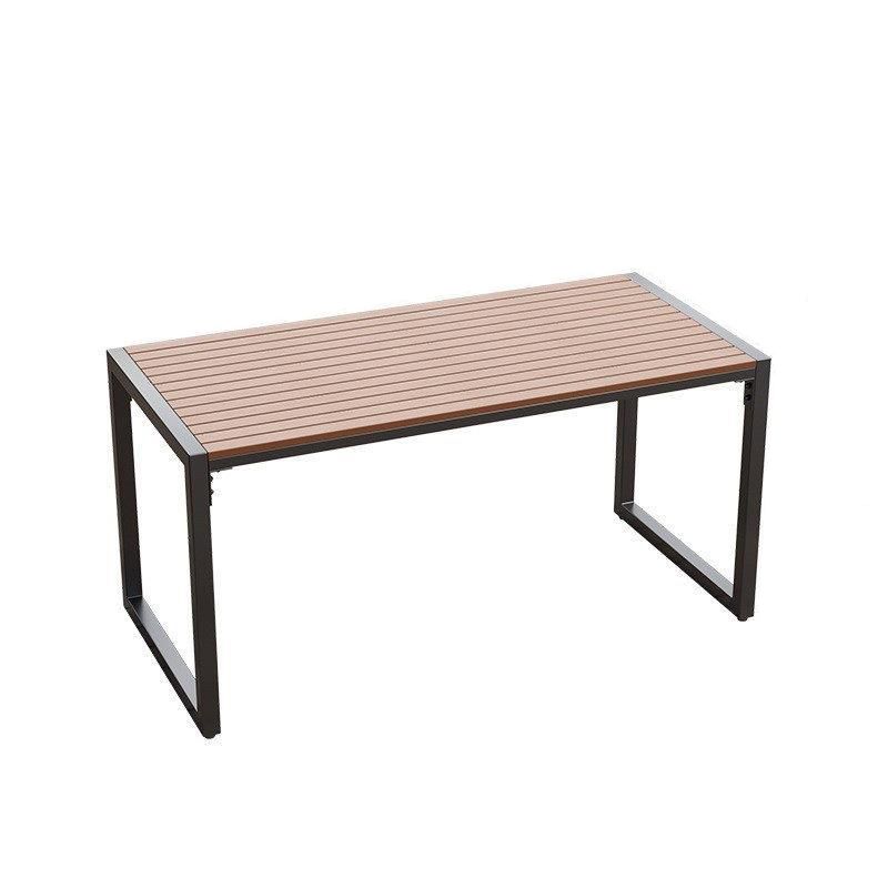 Modern 1/3 Pieces Rectangular Picnic Table Reclaimed Wood Dining Picnic Table