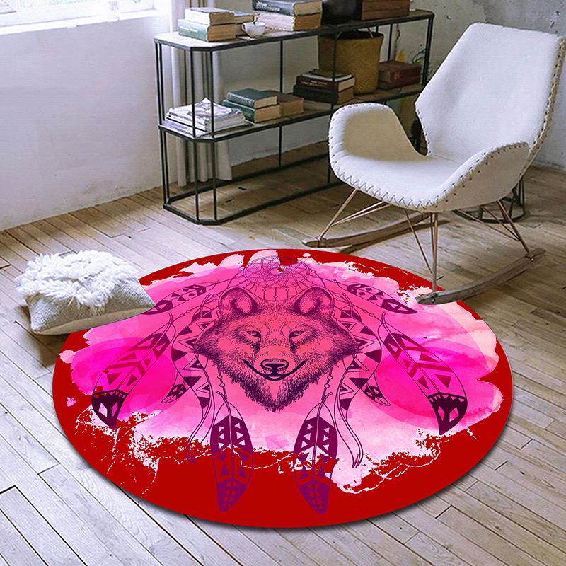 Exclusieve Marokkaans Tapijt Multi-gekleurde tribale bloemen Rug huisdiervriendelijke machine Wasbaar Non-slip Tapijt voor kamer