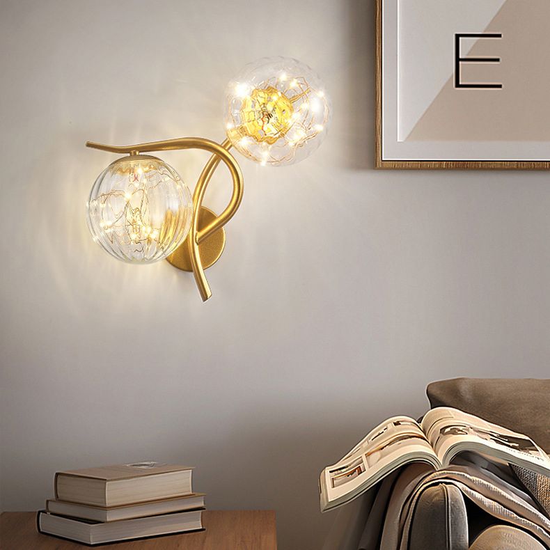 Creative Star Wall Mount Light 2 lumières de style atmosphère de style atmosphère Lumière pour la chambre