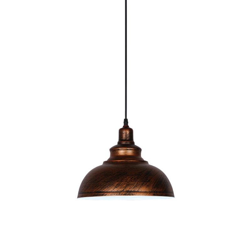 Vintage Barn Hanging Ceiling Light Metal 1-Light Barbershop Ceiling Pendant Light