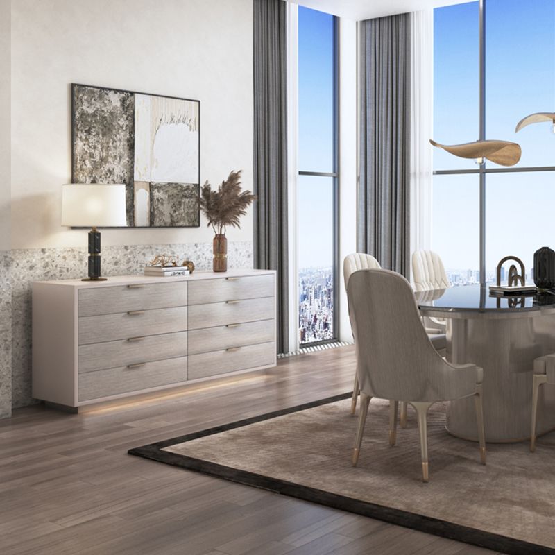 16.38-inch Width Storage Chest Modern Wooden Storage Chest Dresser