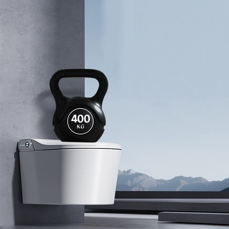 Modern Wall Mount Flush Toilet Siphon Jet All In One Toilet Bowl