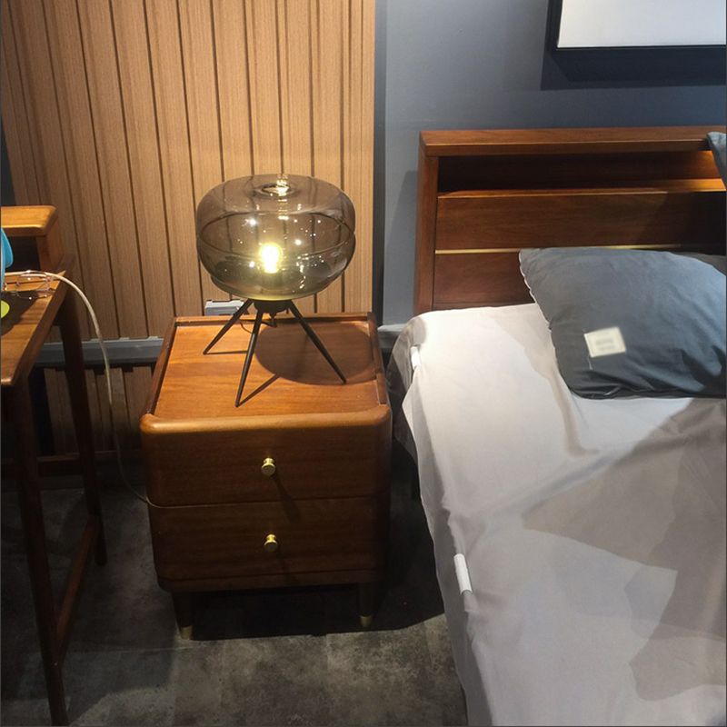 Modern Style Table Lamps with Glass Shade for Drawing Room Kid's Bedroom