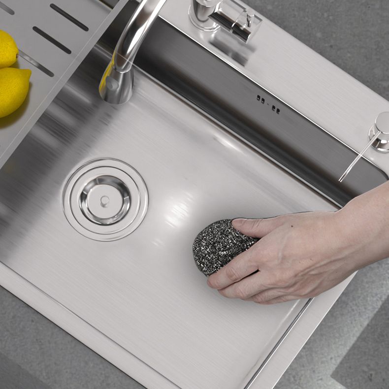 Modern Single Bowl Kitchen Sink Stainless Steel Kitchen Sink with Rectangle Shape