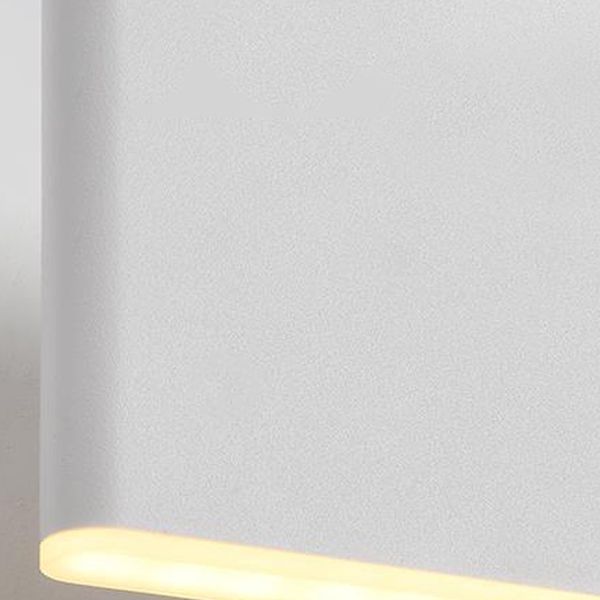 Single Black/White Modern Wall Mounted Sconce LED Wall Light for Living Room