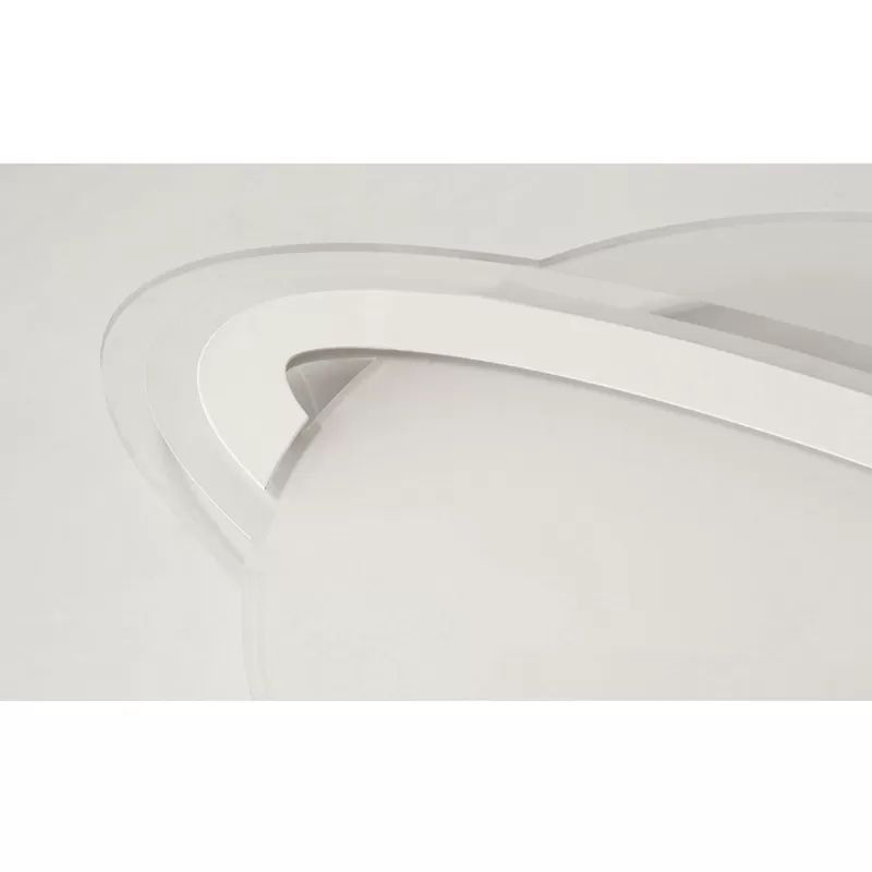 Instalación de techo planetario lámpara moderna de instalación de techo acrílico blanco para dormitorios de niños