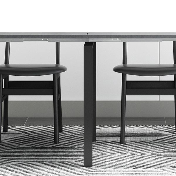 Contemporary Style Drop Leaf Dining Table Rectangle Table for Dining Room