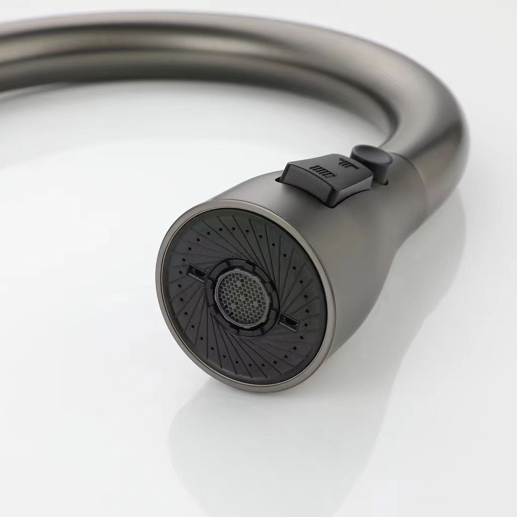 Modern Pot Filler Stainless Steel Pull down Faucet Swivel Spout Kitchen Bar Faucet