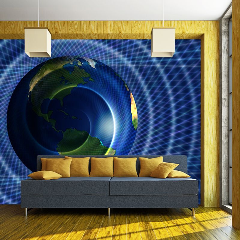Geometry Mural Water Resistant Wall Art for Living Room, Made to Measure