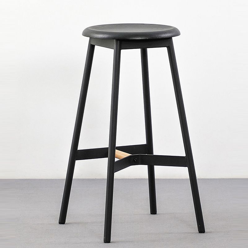 Modern Style Round Bar-stool Metal Counter Bar Stool for Restaurant