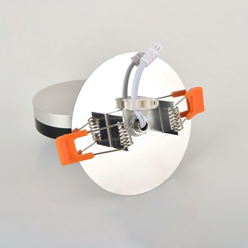 Moderner Stil Geometrischer Wandmontaglampe Metall Multi Lichter Leuchten in Silber in Silber