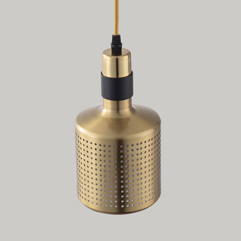 Metal Contemporary Pendant Light 1-Light Hanging Ceiling Light for Dining Room